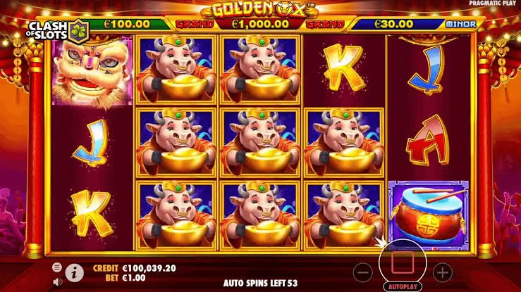 Golden Ox Gameplay Interface
