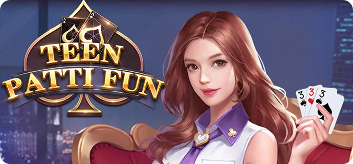 Teen Patti Fun Home Page Interface